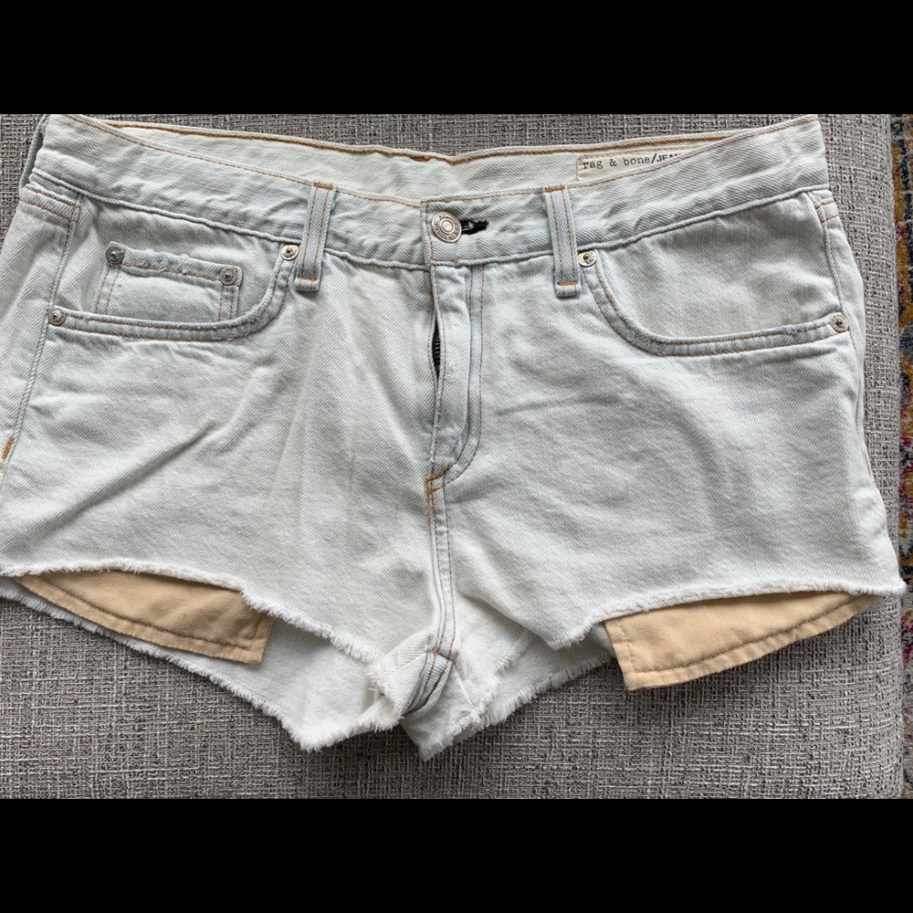 Rag & Bone Light Wash Cutoffs